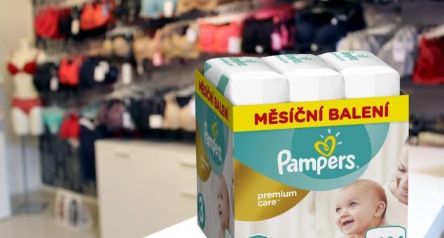 Soutěž o půlroční zásobu plenek Pampers premium care